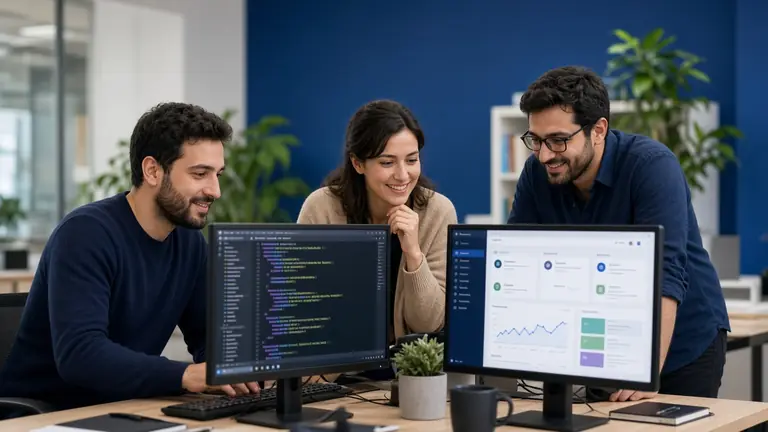 Kayasoft yazılım geliştirme ekibi Kayasoft PDKS üzerinde çalışıyor